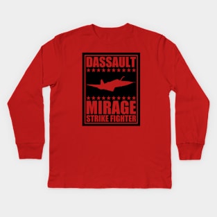 Dassault Mirage Kids Long Sleeve T-Shirt